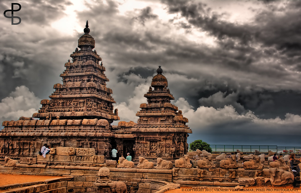 The Shore Temple, Mahabalipuram First HDR try Viknesh Vijayakumar