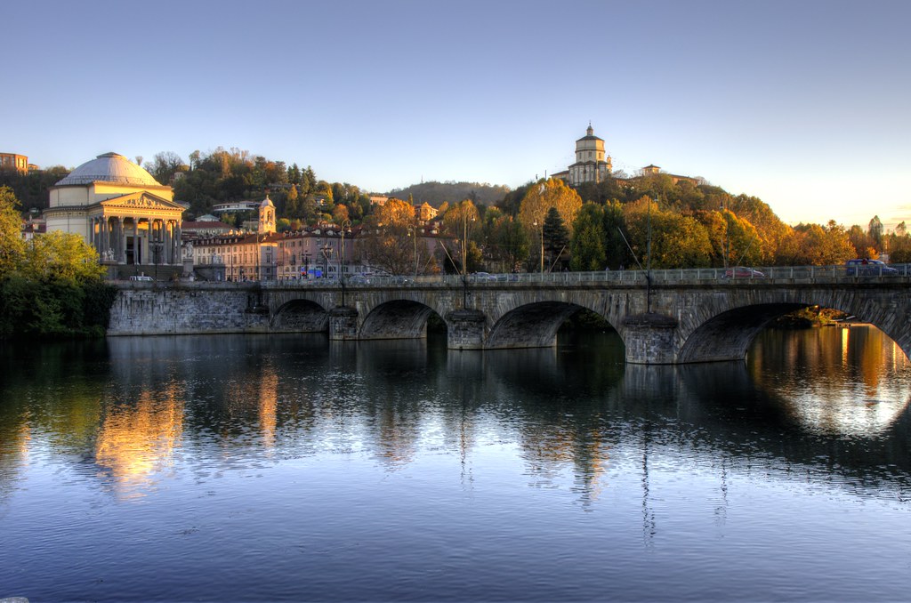 Turin This is a late november sunset in Turin. I like how … Flickr