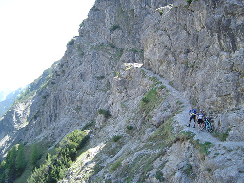 Alpencross2006 021 Auf dem Weg zum Schrofenpass Michael Florschütz