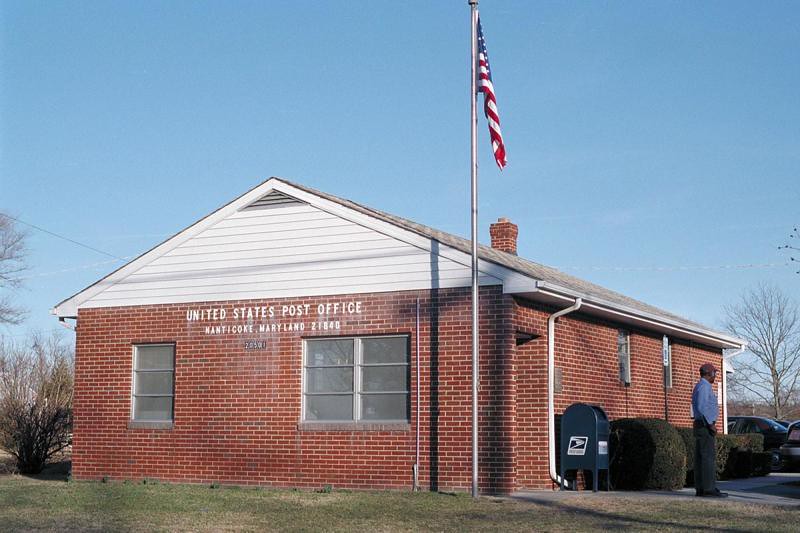 Nanticoke, MD post office County. Photo by J Gall… Flickr