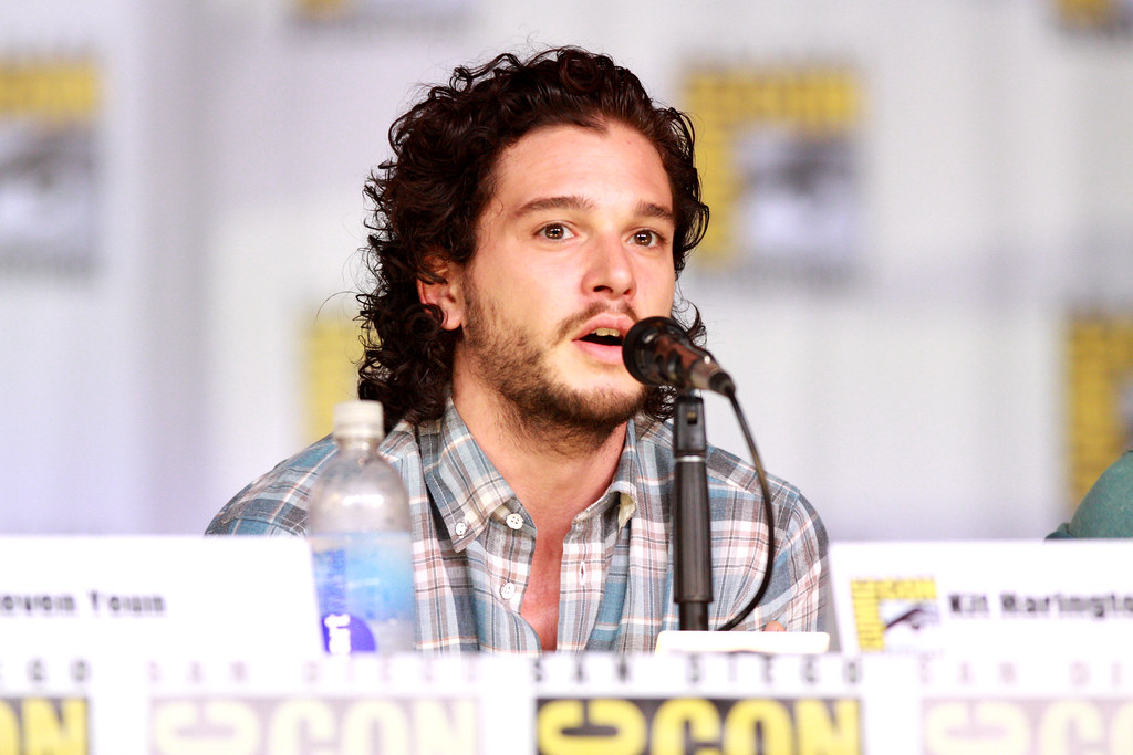 Kit Harington Kit Harington speaking at the 2013 San Diego… Flickr