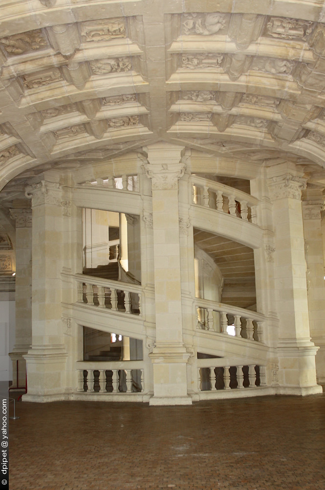 le château de Chambord l'escalier à double révolution, dep… Flickr
