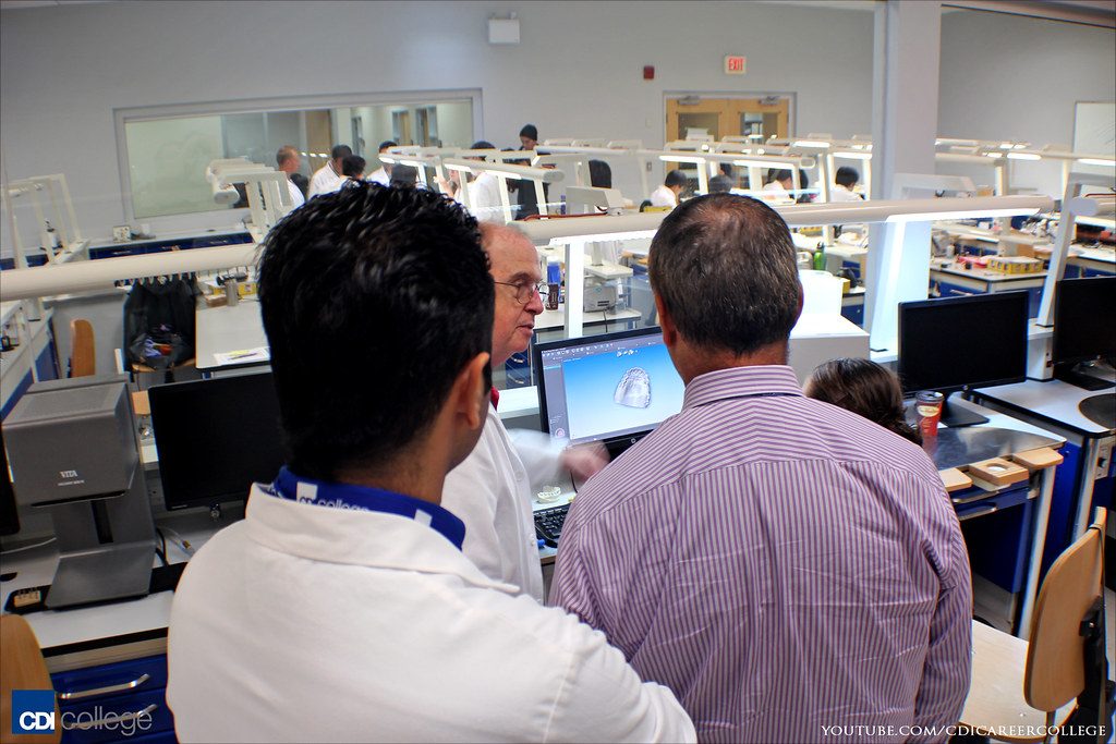 Visiting the Dental Technician Program Labs at CDI College… Flickr