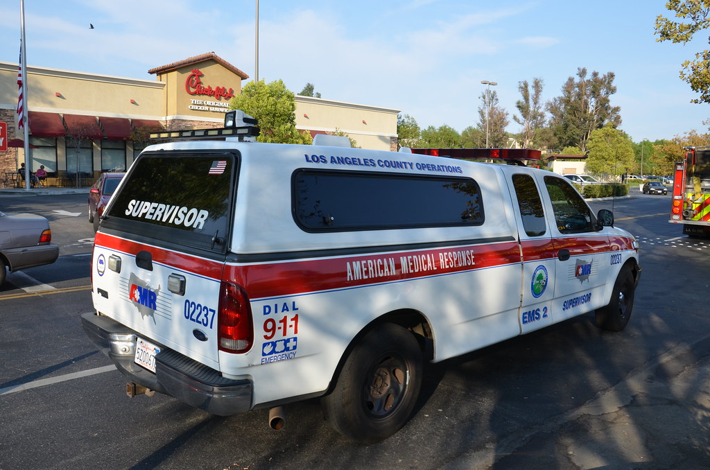 AMERICAN MEDICAL RESPONSE (AMR) SUPERVISOR FORD PICKUP T… Flickr