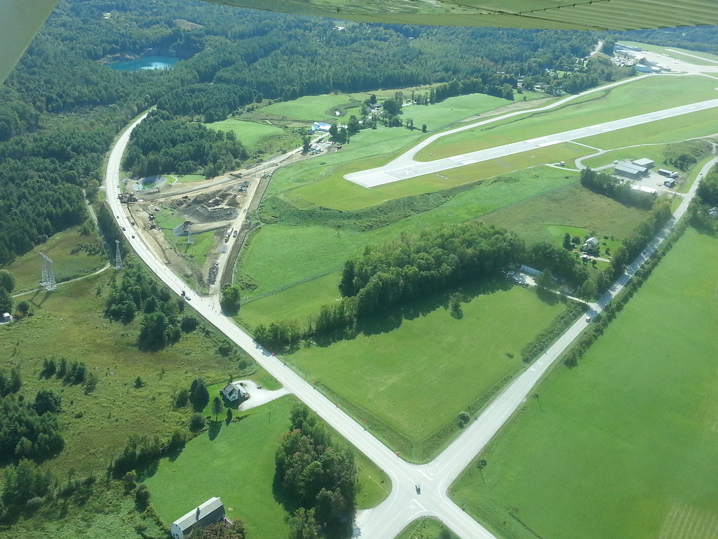 Rutland Southern Vermont Regional Airport This is an aeria… Flickr