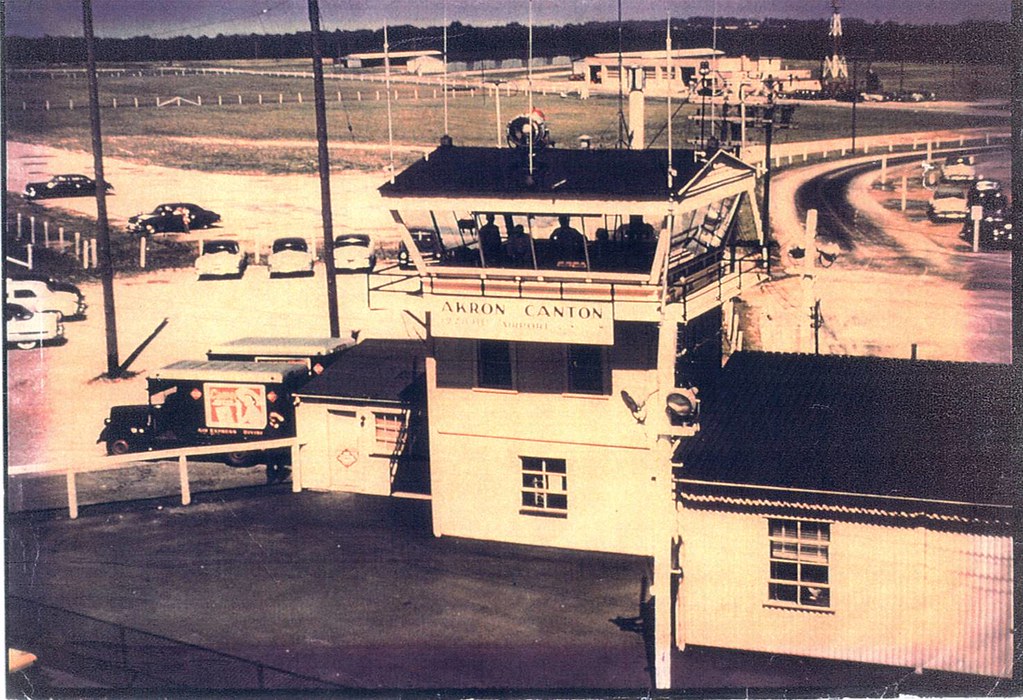 History of CAK parking options. Snapshot from the 1940's. Flickr