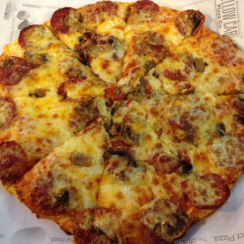 Pepperoni & Mushroom Pizza Yellow Cab Pizza BF Homes Flickr