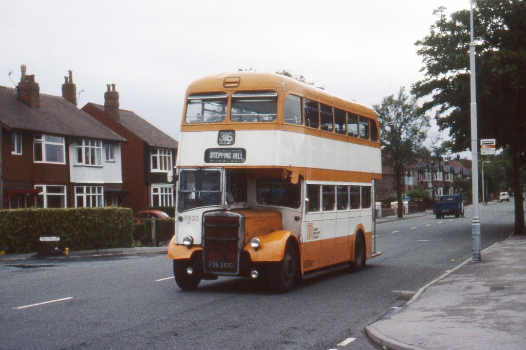 GMT ExStockport PD2 5833 Dialstone Lane Stockport 19/7/… Flickr