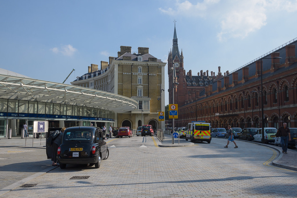 King's Cross Saint Pancras station street Manuel Flickr
