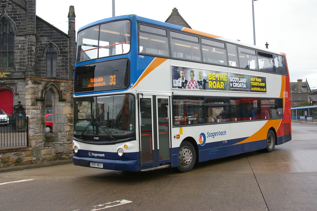 STAGECOACH 17197 V197MEV Dunfermline Bus Station 3/10/13 Flickr