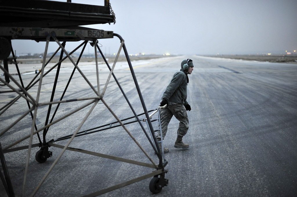 What a Drag Airman 1st Class Jordan Berarducci drags a mai… Flickr