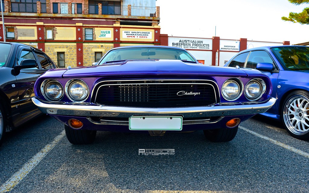 Challenger Some of the classic American muscle cars at the… Flickr