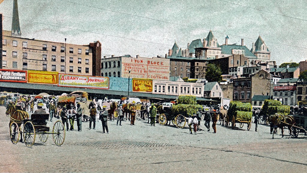 Lyons Block Public Market early 1900s albany ny The Lyons … Flickr