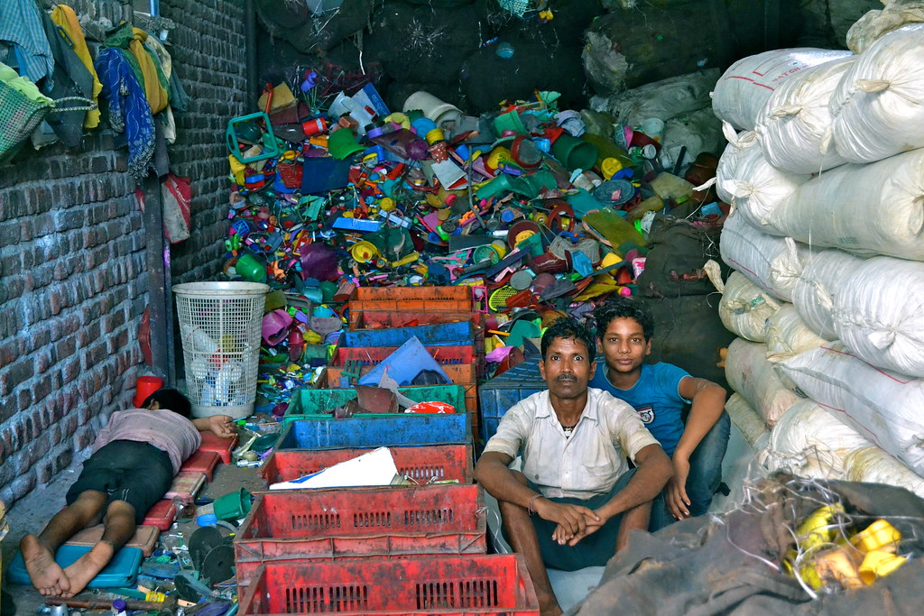 Dharavi Slum of Mumbai, India Recycling in the Dharavi Slu… Flickr