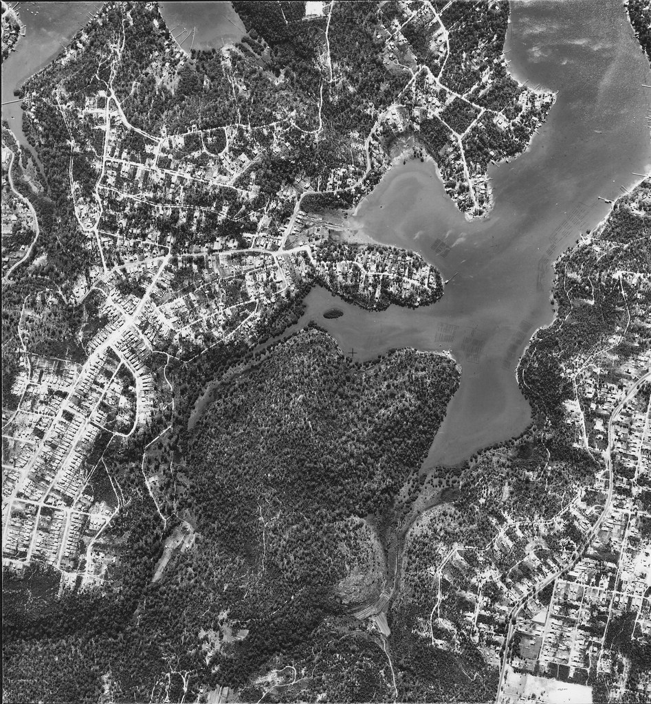 Oyster Bay, Kareela & Sylvania 1953 Sydney aerial photo Flickr
