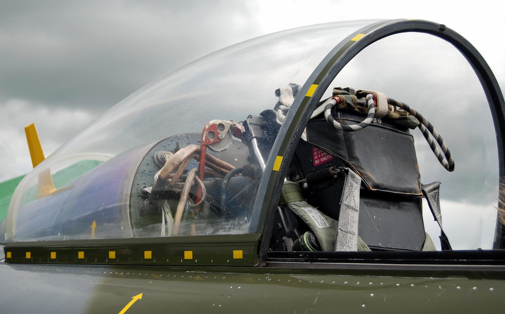 Hawker Hunter Cockpit, Newark Air Museum. Photo ref; Nikon… Flickr
