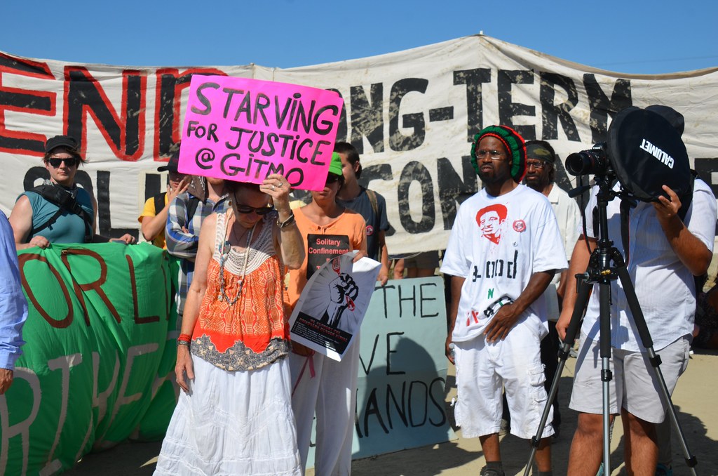 Hunger strike solidarity protest at Corcoran State Prison Flickr