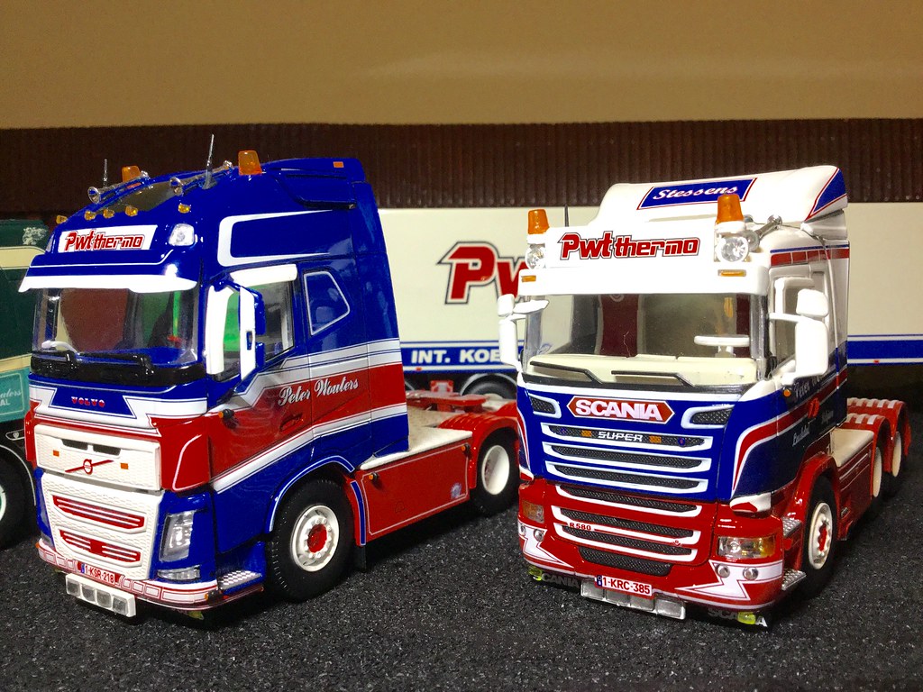 More of my 1/50 scale model Trucks . Here Tekno Volvo FH4 … Flickr
