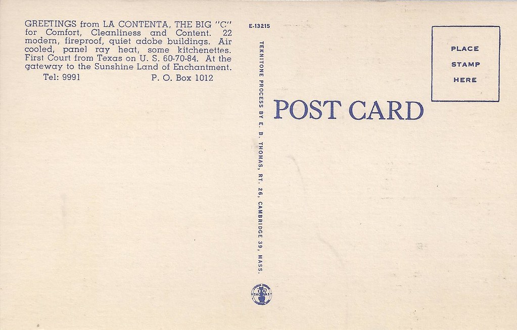 Clovis, New Mexico, La Contenta Courts & Lodge photolibrarian Flickr