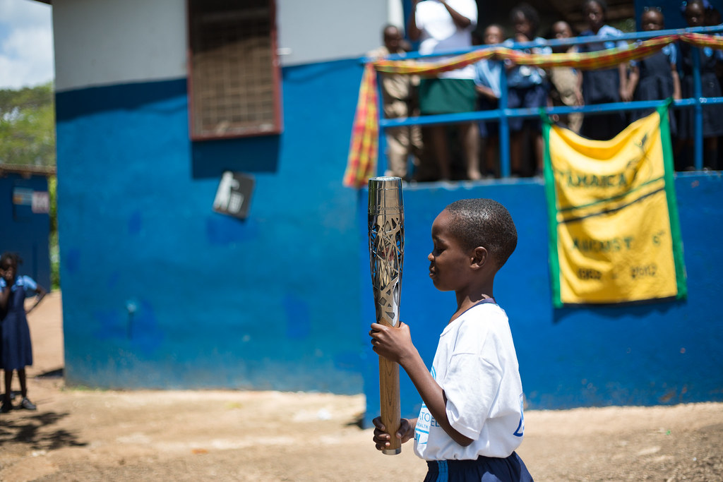 The Queen's Baton relayed at McIntosh Memorial Primary Sch… Flickr