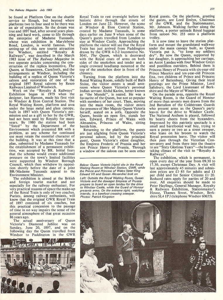 Royalty and Railways, Windsor Waxworks at Windsor Page 2 Flickr