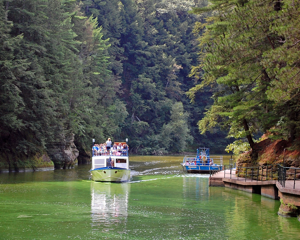 Tour Boat Landing "Witch's Gulch" Wisconsin Dells Mark Flickr