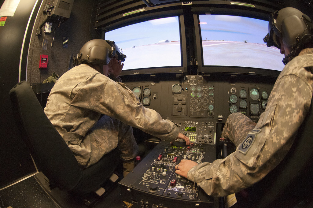Simulator training Chief Warrant Officer 2 Steven Stage, l… Flickr