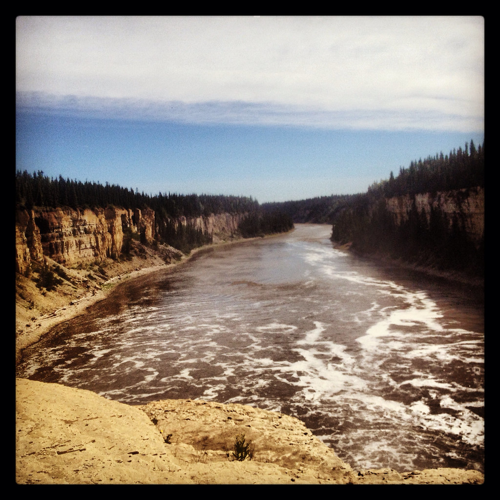 Hay River, Northwest Territories view of Hay River from Al… Flickr