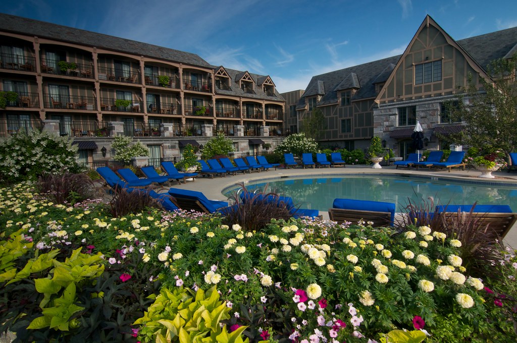 Harborside Hotel, Bar Harbor, Maine. Ron Nahass Flickr