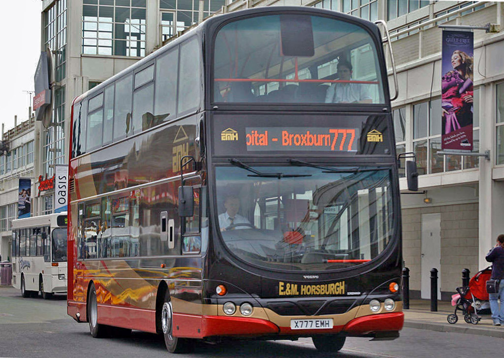X777EMH EM Horsburgh Volvo Gemini Livingston Bus Station C… Flickr