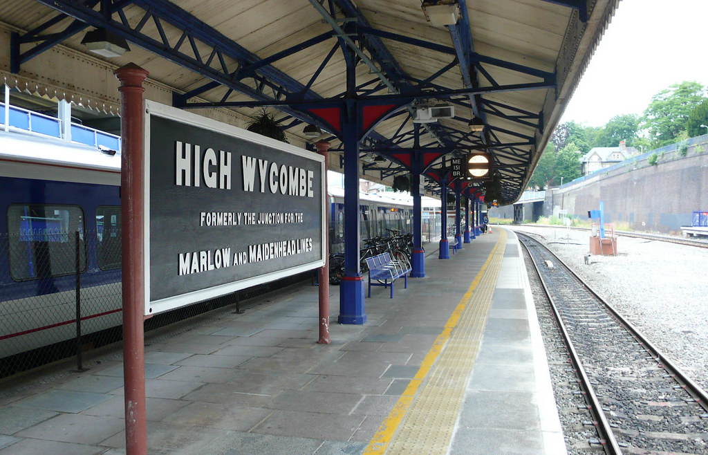 High restored station signs, June 2015 Recently … Flickr