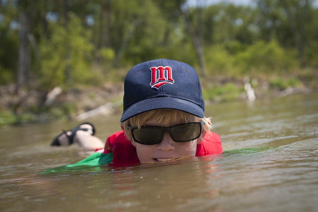 River Swim Missouri River, South Dakota Sam Stukel Flickr