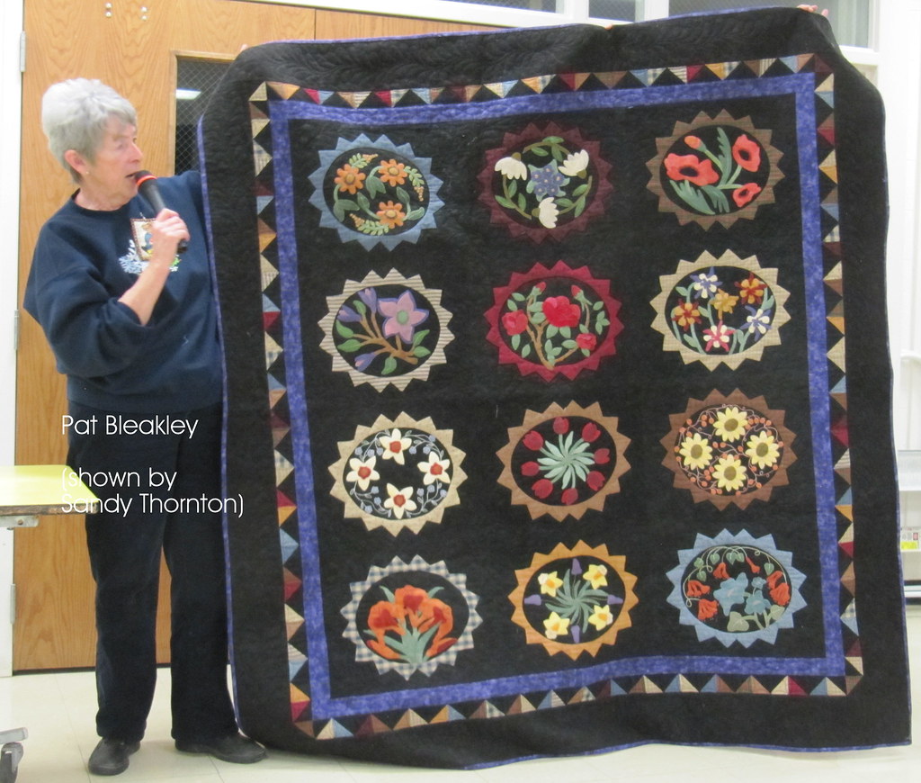 Pat Bleakley (shown by Sandy Thornton) Champlain Valley Quilters