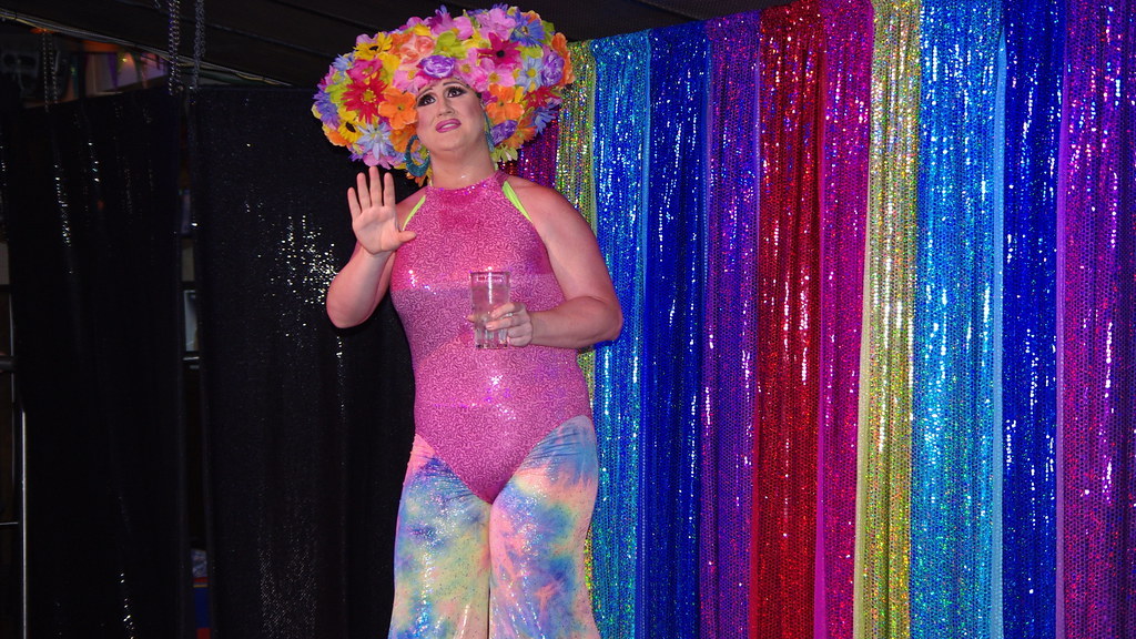 061crp Drag queen Miss Conception at Woody's on Church Str… Flickr