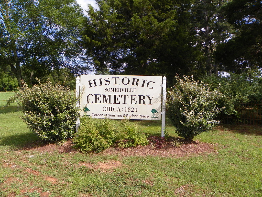 Historic Somerville Cemetery in Somerville, Alabama. Flickr
