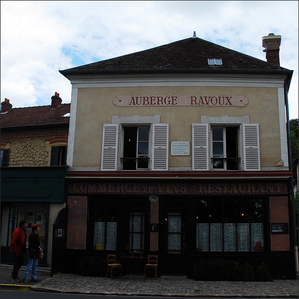 12 AuverssurOise Auberge Ravoux Façade L'auberge Ravou… Flickr