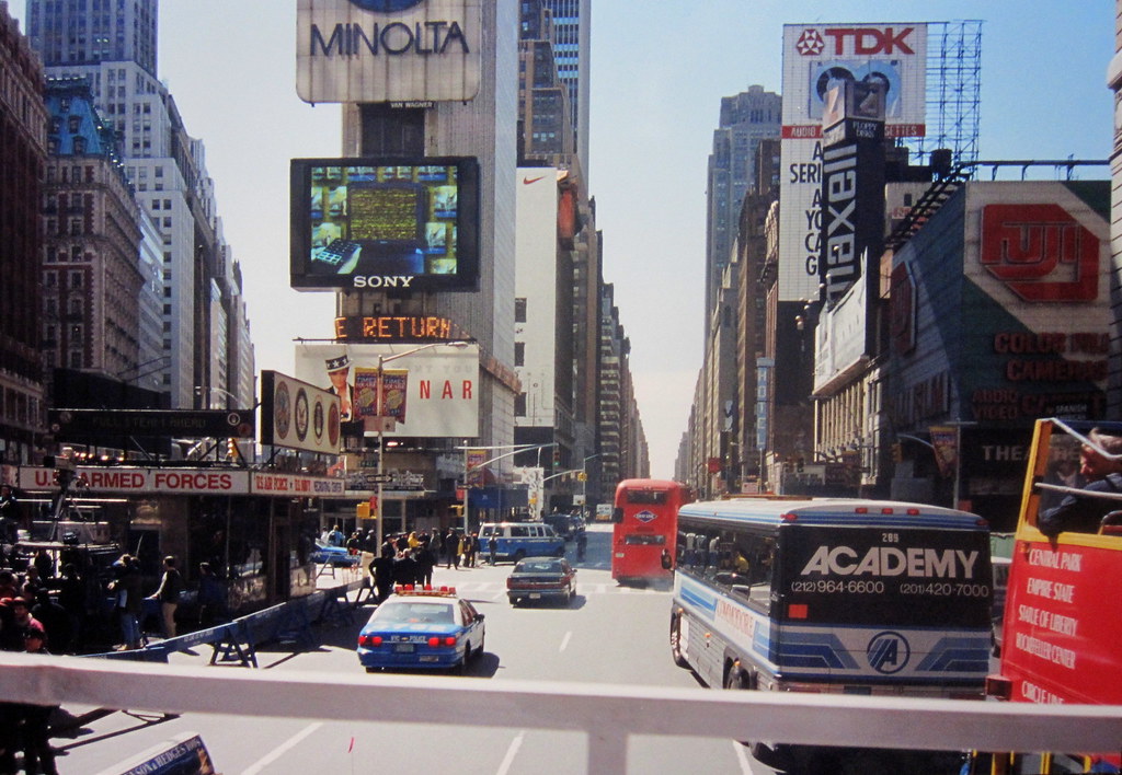 Times Square 1995 Robert Flickr
