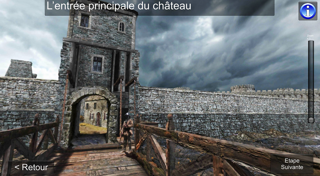 Château de Cherbourg en réalité Augmentée www.cherbourgtou… Flickr