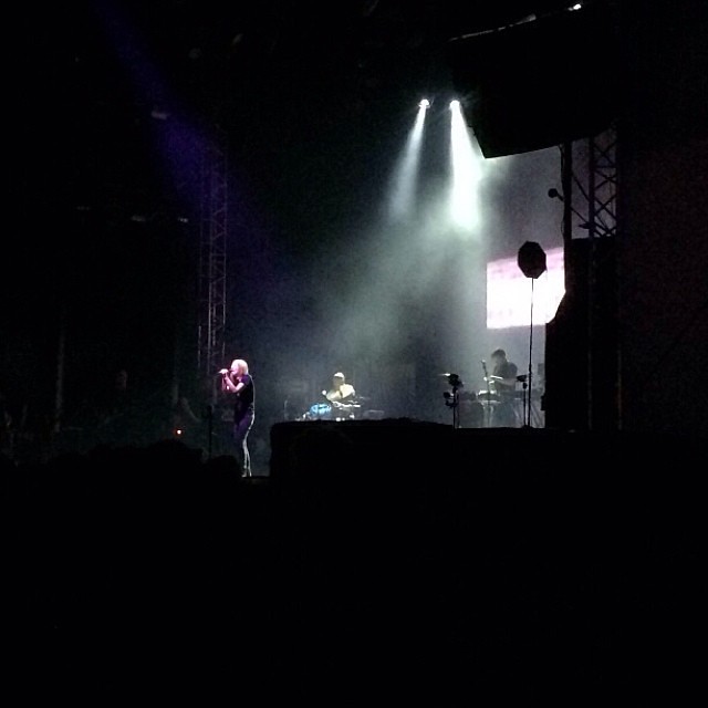 Portishead closing main stage at meltfestival Throw us ba… Flickr