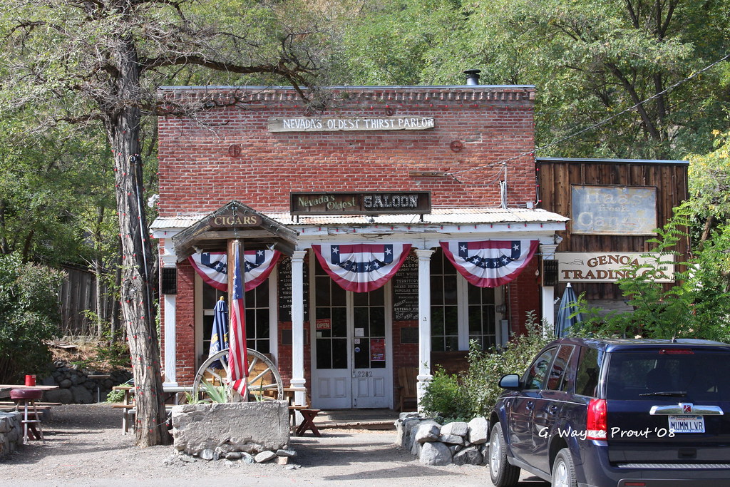 Genoa Bar and Saloon Genoa Bar and Saloon in Town of Genoa… Flickr