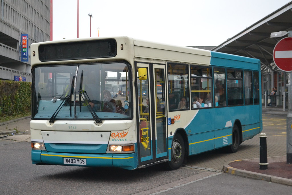 Arriva TGM Network Harlow 3483 W483YGS Seen at Harlow Bus … Flickr