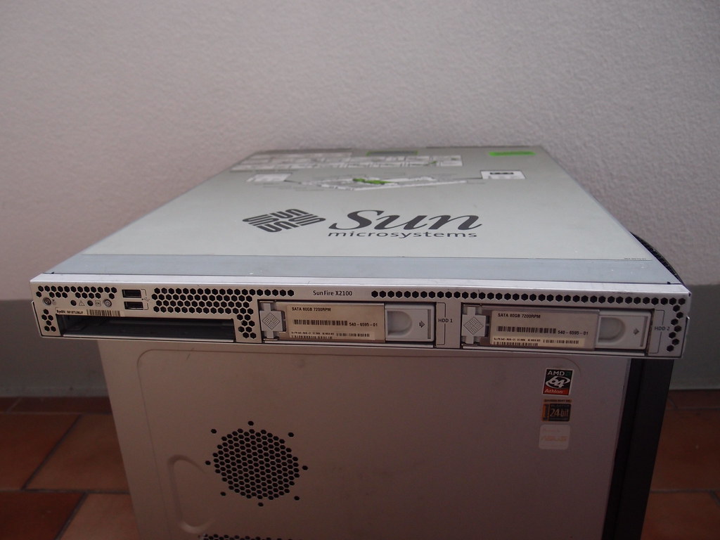 SunFire X210002 Sun Fire X2100 Server Specifications Proc… Flickr