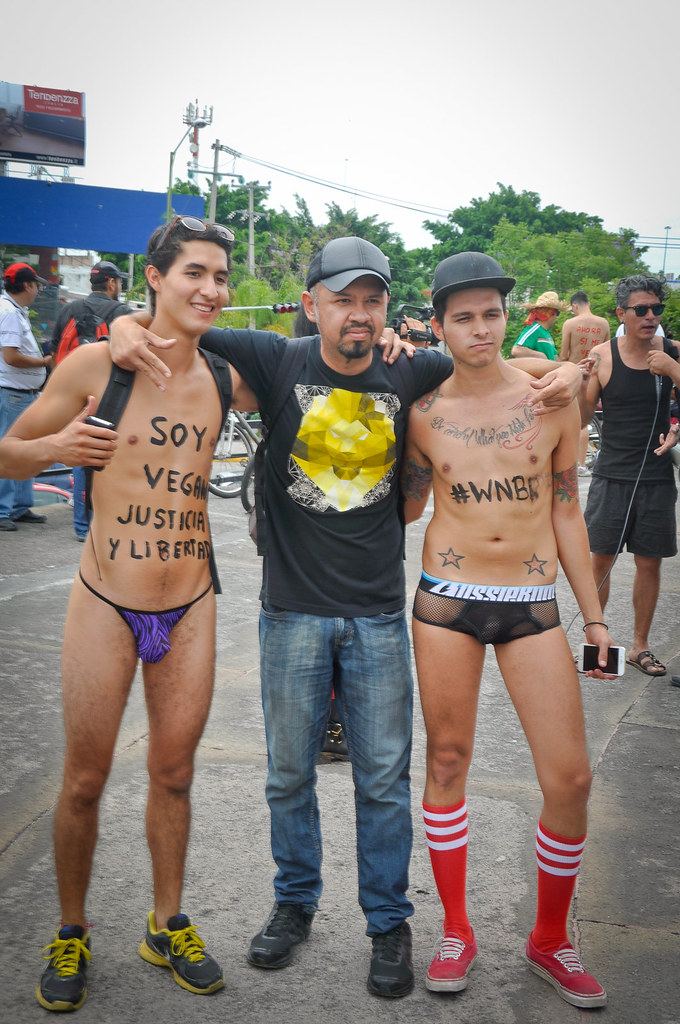 WNBR GDL 2015 | World Naked Bike Ride Guadalajara 2015 | kiwito verde