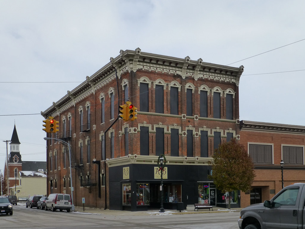 Greenville, OH commercial block Found in the Greenville So… Flickr