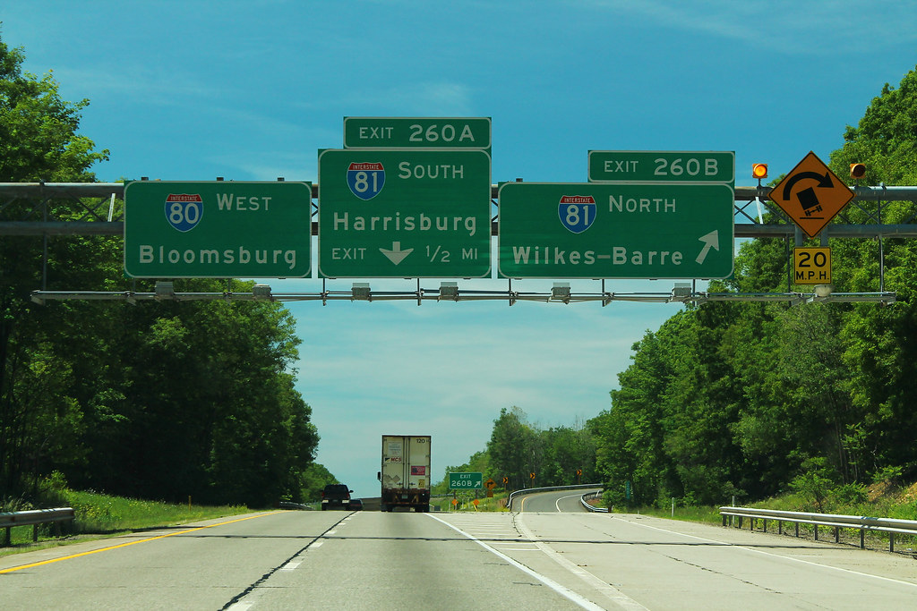 I80 West Exit 260AB Interstate 81 formulanone Flickr