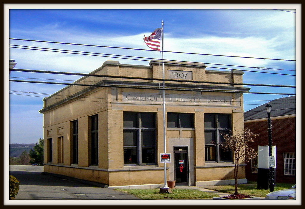 Carroll County Bank, 1907, Hillsville Virginia This is a p… Flickr