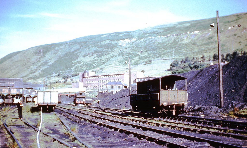 Pannier tank shunting at Clydach Vale Colliery 2/7/1960 Pe… Flickr
