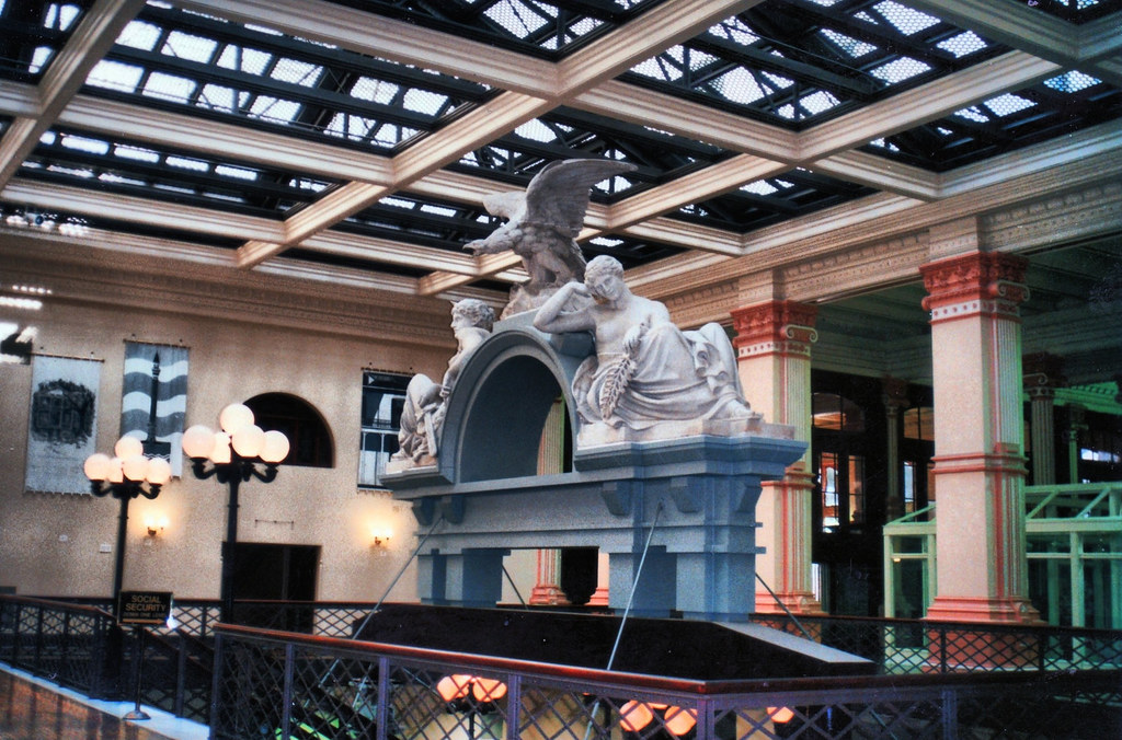 Milwaukee, Wisconsin Old Post Office Federal Building Film Photo