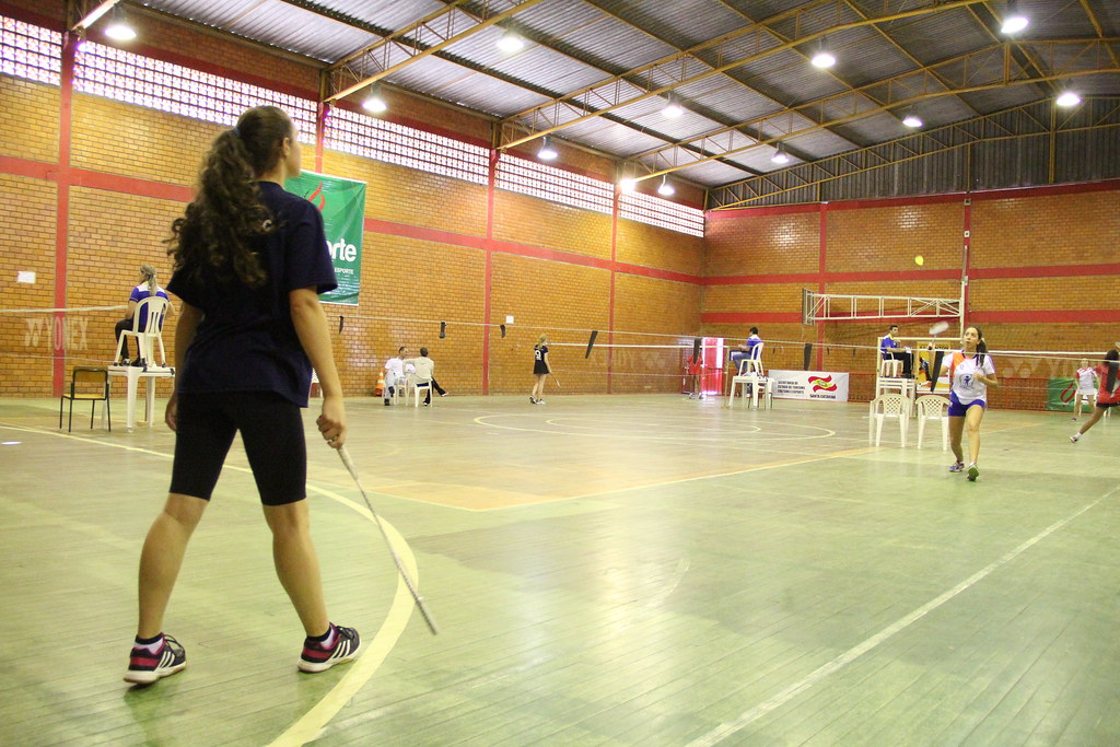 Jesc 1214 anos São José Badminton da etapa estadual dos… Flickr