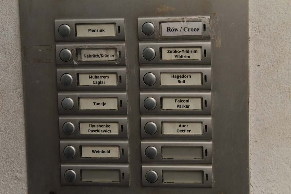 Multiethnic doorbell German, Indian, Turkish, Pakistani, I… Flickr